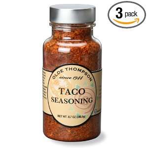 Olde Thompson Taco Seasoning, 8.7 Ounce (Pack of 3)  