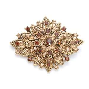    Mariell ~ Best Selling Vintage Floral Bridal Brooch Jewelry