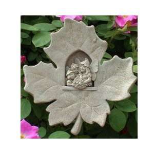  Little TEENY LEAF FAIRY Forest Pixies Cast Cement Wall 