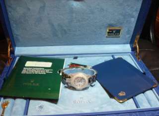 Rolex 80339 Lady Masterpiece Pearlmaster 18k WG Diamods  