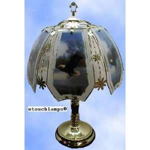  Eagle Touch Lamp 4 with Polished Brass Base