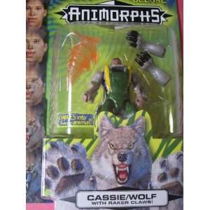 Animorphs Cassie/Wolf Transformers Deluxe Edition with Evil Yerk 