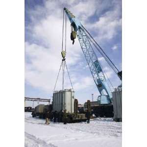  Loading of the Big Truck by a Heavy Cargo (2)   Peel and 