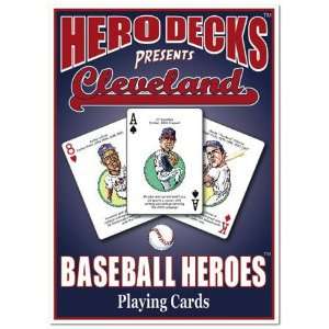  Hero Decks   Cleveland Indians   Playing Cards Toys 