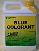 BLUE COLORANT, Spray Pattern Indicator, No Stain, Quart  