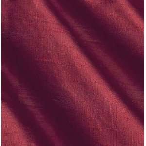   Dupioni Silk Fabric Candy Apple Red By The Yard Arts, Crafts & Sewing