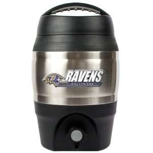    Baltimore Ravens Stainless Steel Gallon Keg Jug