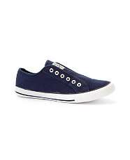 Navy (Blue) Lace Less Trainers  241924441  New Look