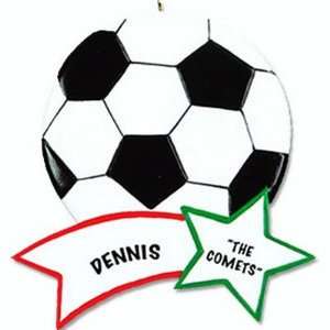  Soccer Star Ornament