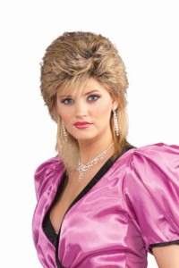 80s Salon Wig Mixed Blonde  