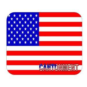  US Flag   Cantonment, Florida (FL) Mouse Pad Everything 
