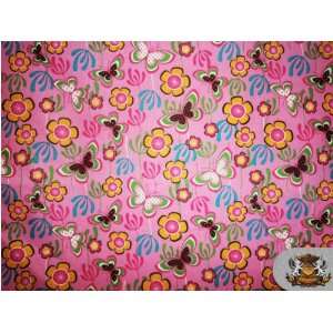     DAVID TEXTILE BUTTER DAISY HOT PINK FH DT 067 / Sold by the yard