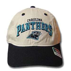  NFL CAROLINA PANTHERS KHAKI COTTON YOUTH KIDS CAP HAT 