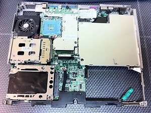 Dell Latitude D600 Laptop Mainboard & Frame X2035 8R654  