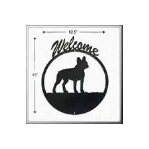 French Bulldog Welcome Sign Patio, Lawn & Garden