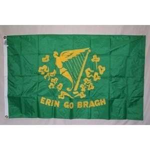  Erin Go Bragh Flag 3ft x 5ft Superknit Polyester Patio 