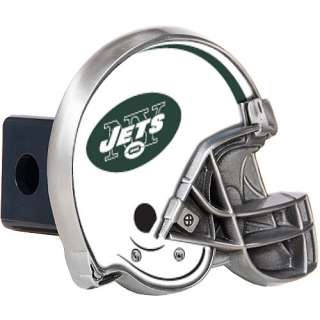   American New York Jets Metal Helmet Trailer Hitch Cover   