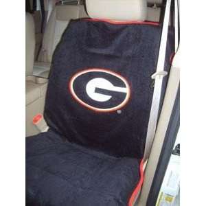   University of Georgia Bulldogs Seat Armour Car Seat Towel Automotive