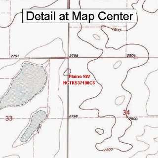   Map   Plains SW, Kansas (Folded/Waterproof)