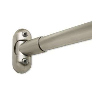  Curved Shower Rod, Stainless Steel, 5, Satin Stainless 