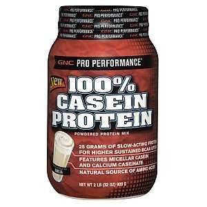   Performance 100% Casein Protein, Vanilla, 2 lb