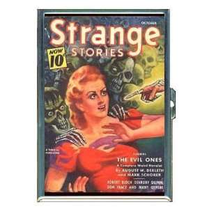  Strange Stories 1940 Skull Fun ID Holder, Cigarette Case 