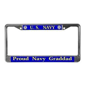  Navy League Detroit Navy License Plate Frame by  