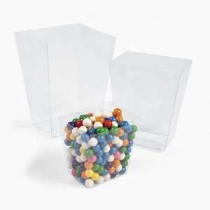  Clear Candy Buckets   Party Decorations & Pails & Baskets 