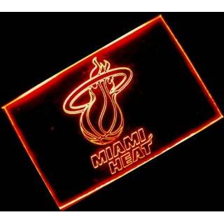 NBA Miami Heat Team Logo Neon Light Sign (Red)