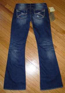   Frances 22 Flare Leg Jeans Low Rise Distressed Destroyed 29 / 33