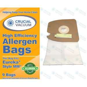 Mighty Mite & Sanitaire 9 Pack Allergen Filtration Vacuum Cleaner Bags 