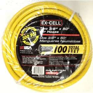   Hose 3/8 Inch, 100 Feet ~ Packaged as Two Hoses 50 Feet Hoses Home