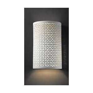 Justice Design Group 7815 MAT Glazed Matte White Ambiance Traditional 
