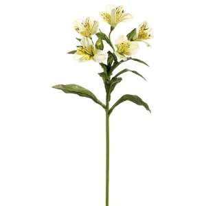  Faux 28 Alstroemeria Spray Yellow (Pack of 12) Patio 