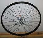 26 Inch Steel Bicycle Wheel Front Black