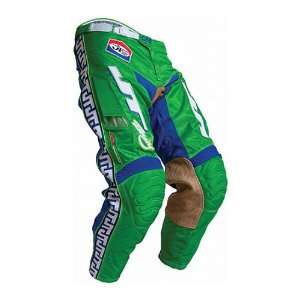 JT Racing USA Classic Mens Vented Off Road Motorcycle Pants   Green 