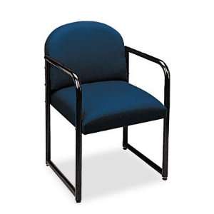  LesrIndustries   Sheffield Guest Chair, Black Tubular 