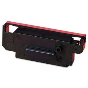 Nylon ribbon for ncr cash register, black/red, 6/box 