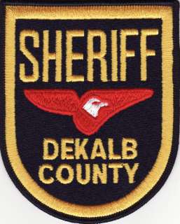Dekalb County Ga. Georgia Sheriff Police Patch *New*  