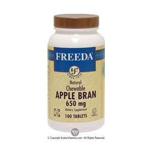  Freeda Kosher Apple Bran Chewable 650 mg 100 Tablets 