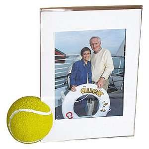  Acrylic Frame with Tennis Ball Base