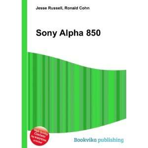  Sony Alpha 850 Ronald Cohn Jesse Russell Books