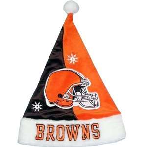  NFL Cleveland Browns Team Santa Hat