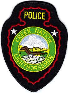 Creek Nation Oklahoma Police * Lighthorseman Indian  