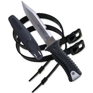  OceanPro Blade Stainless Steel Scuba Diving Knife with 