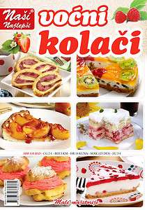 Vocni kolaci Fruit cakes cake Serbian CookBook Serbia Nasi Najlepsi 