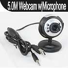 Mega Pixels 5M USB 6 LED Webcam Camera for PC Lapto