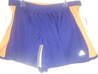 NEW ADIDAS Shorts (training) Purple/Orange/White L & XL  