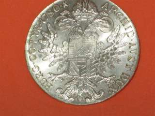 Maria Theresia Taler 1780 NP, Stempelglanz, massiv Silber in Rheinland 