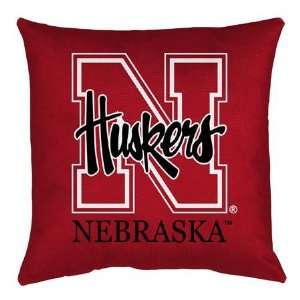   Cornhuskers (2) LR Bed/Sofa/Couch/Toss Pillows
